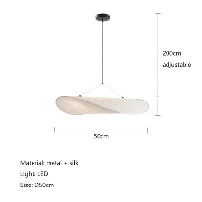 Soft Flowing Ceiling Lights for Living Room