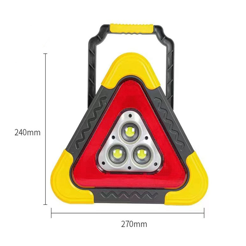 2-i-1 solcellsdriven nödsignallampa