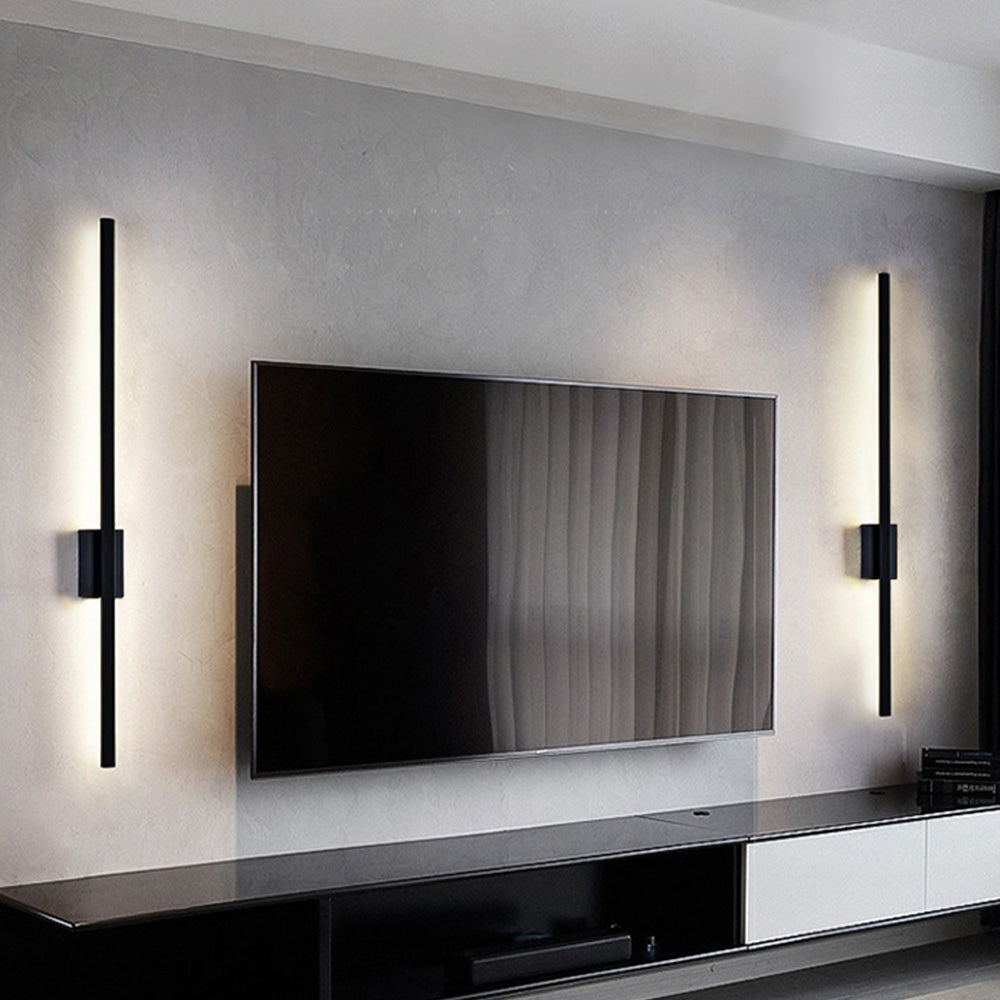 Wall Light Modern Black LED Indoor Fixture