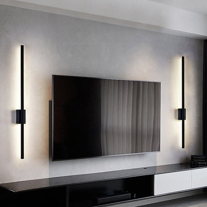 Wall Light Modern Black LED Indoor Fixture