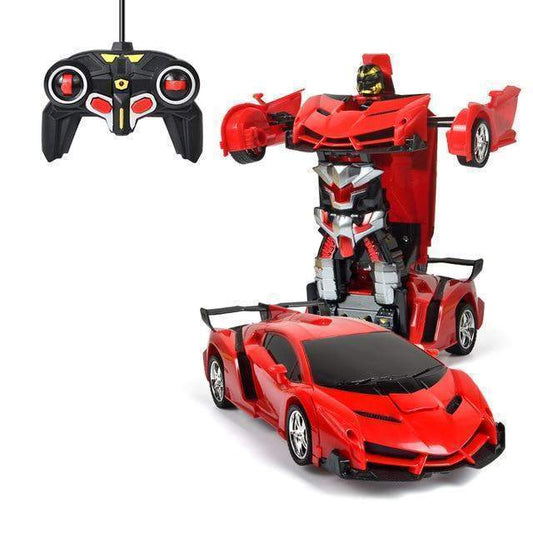 Remote Control Transforming Robot Car Toy
