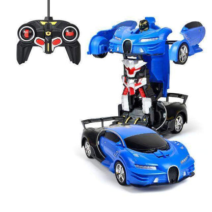 Remote Control Transforming Robot Car Toy