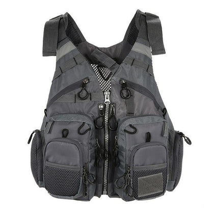 Fishing Life Vest with Multiple Storage Pockets