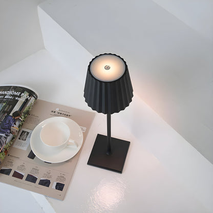 Wireless Table Lamp | Touch Control & USB Charging for Living Room