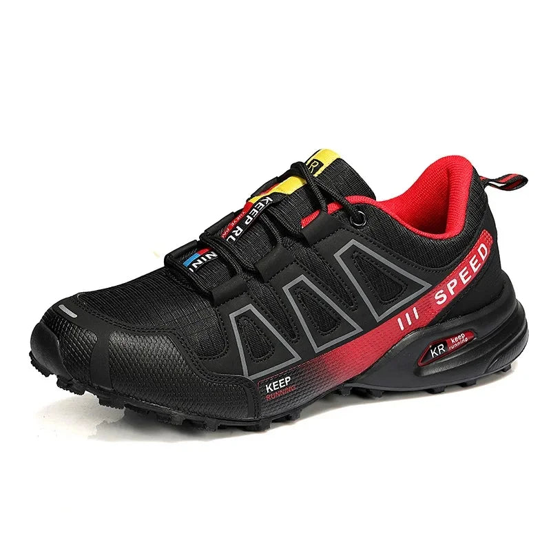 Outdoor Sports Hiking Shoes - Breathable Synthetic Upper, Casual Running Sneakers