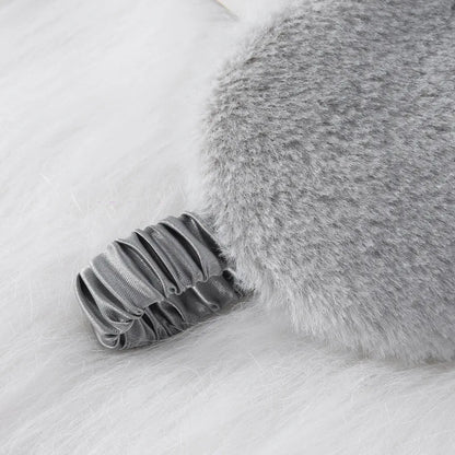 Plush Sleep Mask with Adjustable Strap