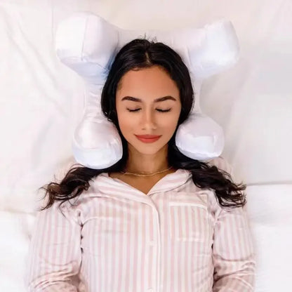 Pillow with Satin Case for Wrinkle-Free Sleep