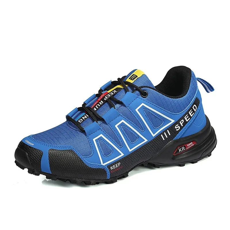 Outdoor Sports Hiking Shoes - Breathable Synthetic Upper, Casual Running Sneakers