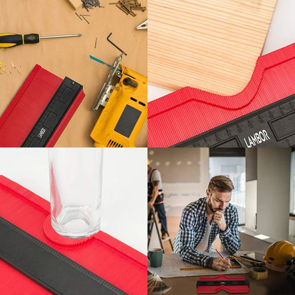 Measuring Tool for Accurate Contour Shaping
