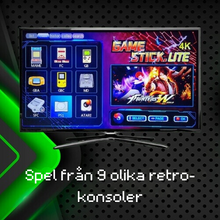 15 000 RETROSPEL + 2 TRÅDLÖSA SPELKONTROLLER