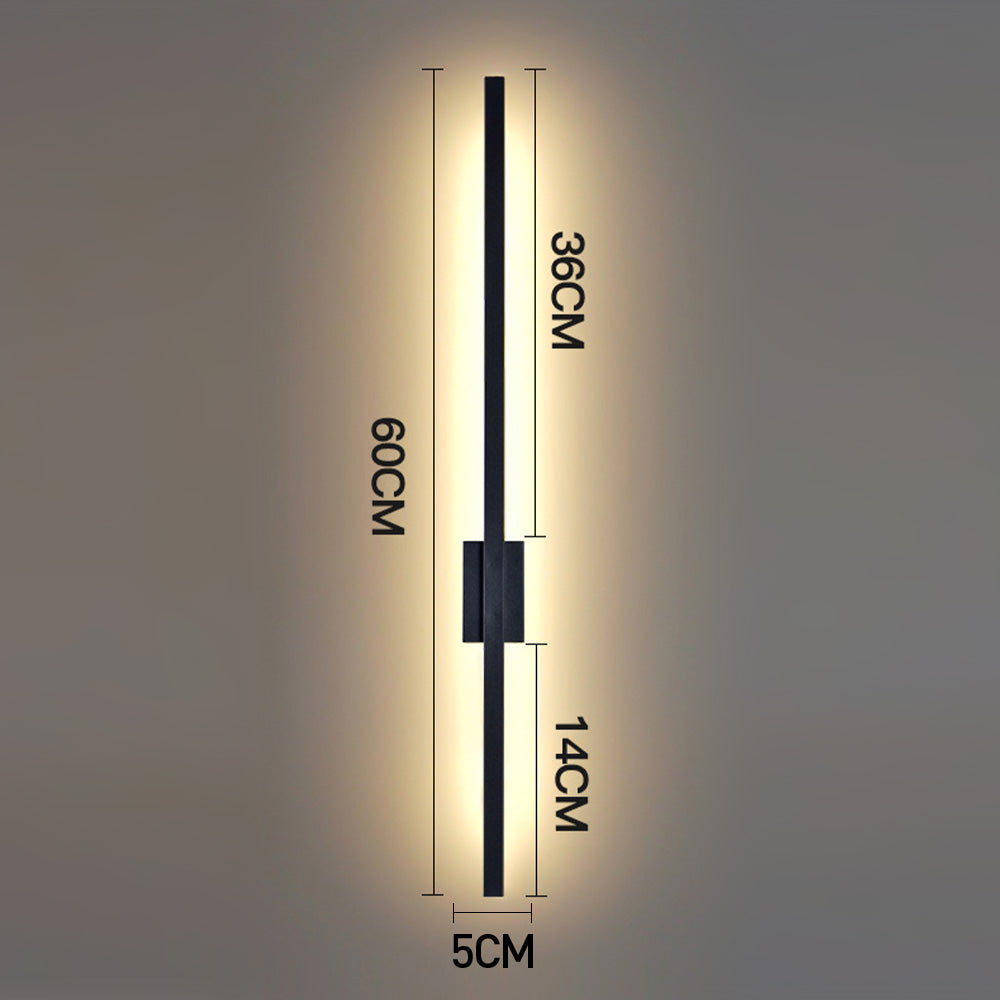 Wall Light Modern Black LED Indoor Fixture