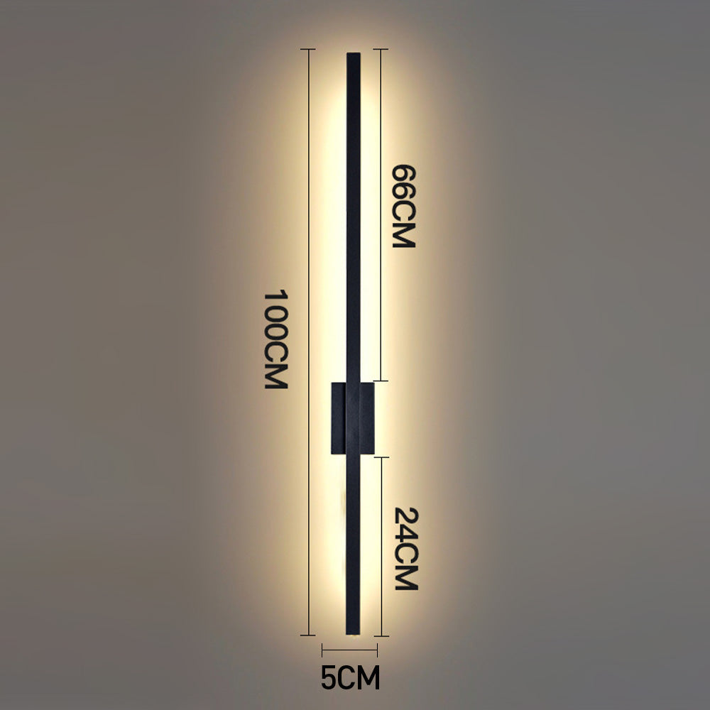 Wall Light Modern Black LED Indoor Fixture