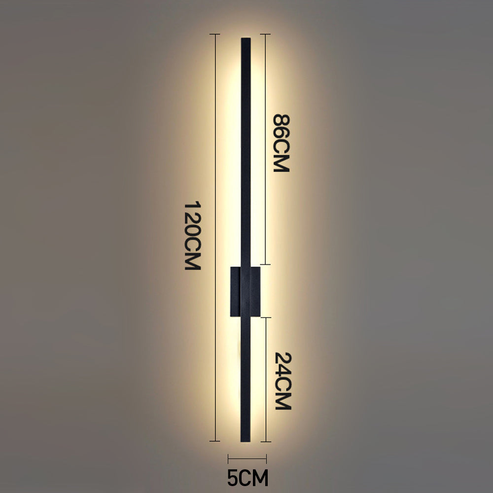 Wall Light Modern Black LED Indoor Fixture