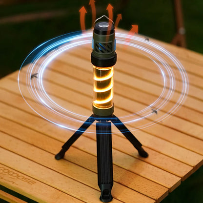 3-in-1 Mosquito Repeller Camping Light – Rechargeable Outdoor Lantern with Tripod & USB Charging