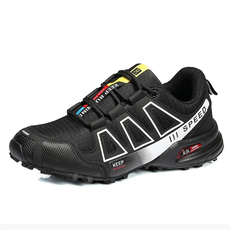 Outdoor Sports Hiking Shoes - Breathable Synthetic Upper, Casual Running Sneakers