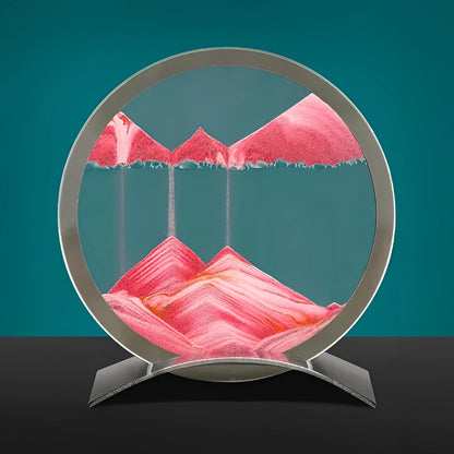 Wall Art Motion Sand Timer Light
