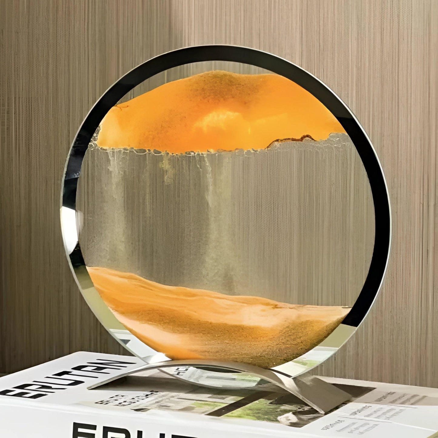 Wall Art Motion Sand Timer Light