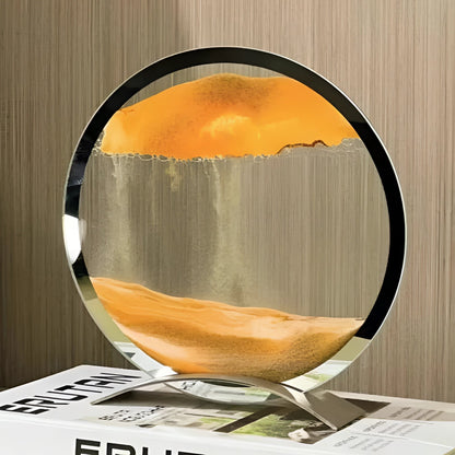 Wall Art Motion Sand Timer Light