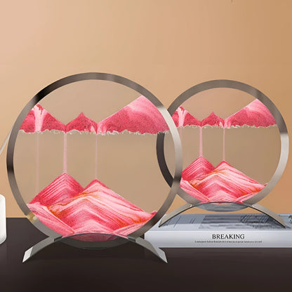 Wall Art Motion Sand Timer Light