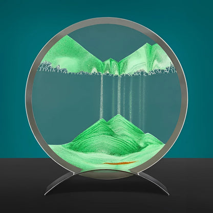 Wall Art Motion Sand Timer Light