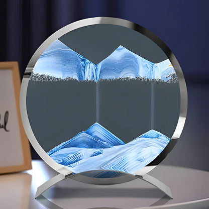 Wall Art Motion Sand Timer Light