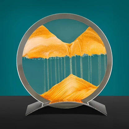 Wall Art Motion Sand Timer Light