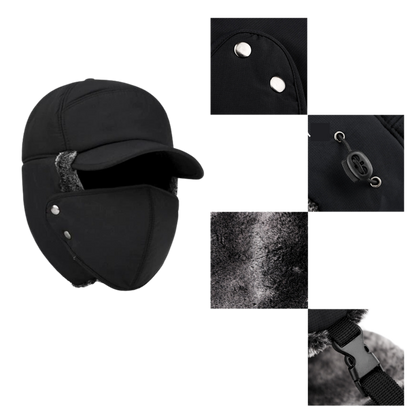 Winter Thermal Ear Flap Trapper Hat