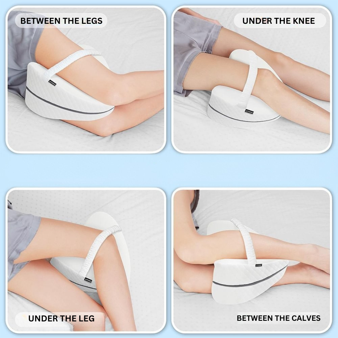 Memory Foam Knee Pillow for Side Sleepers