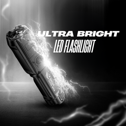 LED Torch Rechargeable Waterproof Outdoor Flashlight