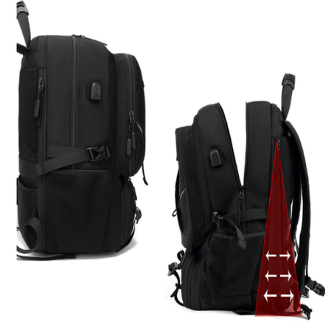 Calevina™ travel backpack - Expanderbar ryggsäck med stor kapacitet