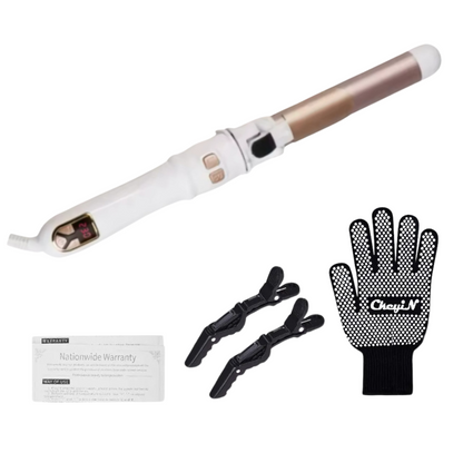 Curling Iron | Dual Barrel Hair Styler for Home Use