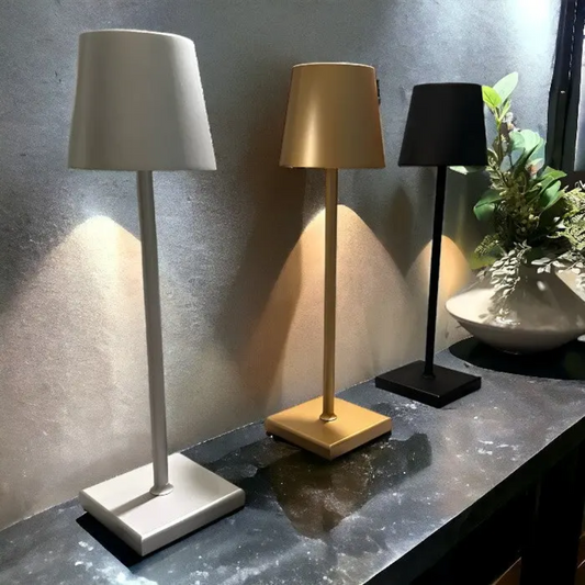 LED Table Lamp Rechargeable Touch Dimmable Light