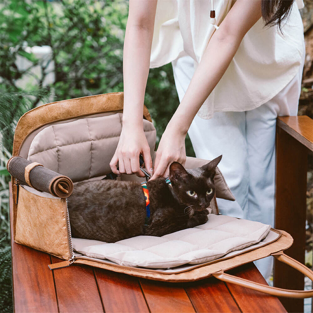 Pet Travel Bag Car Seat Carrier Eco Friendly