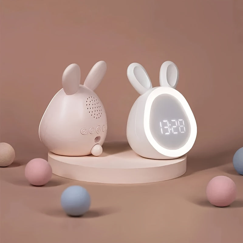 Night Light Alarm Clock for Kids Bedroom