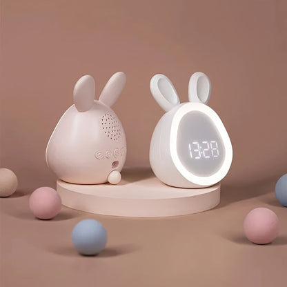 Night Light Alarm Clock for Kids Bedroom