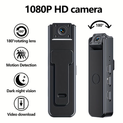 Mini Camera with Clip for Video Recording
