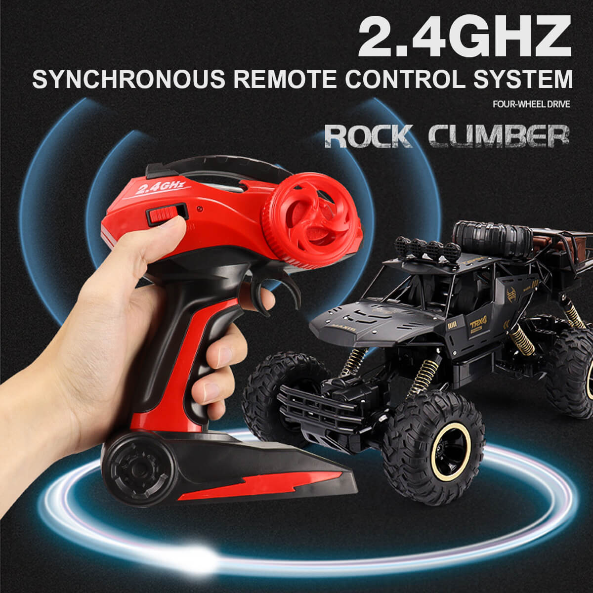 Remote Control Off-Road Monster Truck Toy