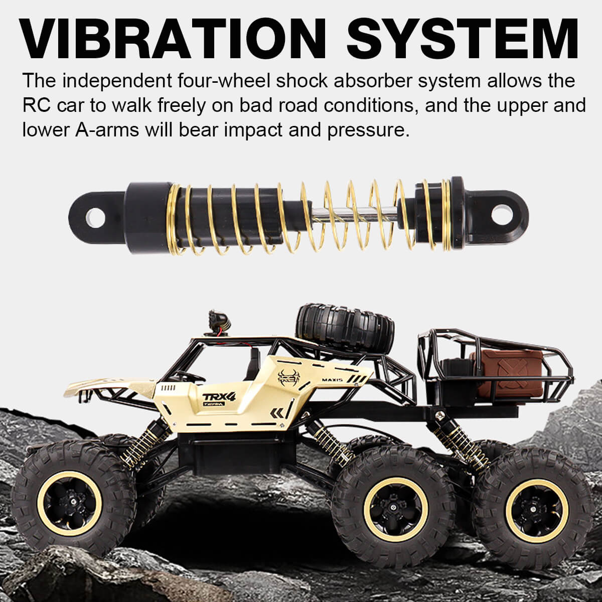 Remote Control Off-Road Monster Truck Toy