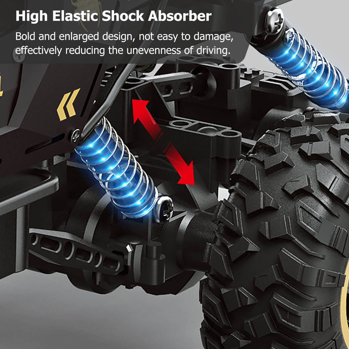 Remote Control Off-Road Monster Truck Toy