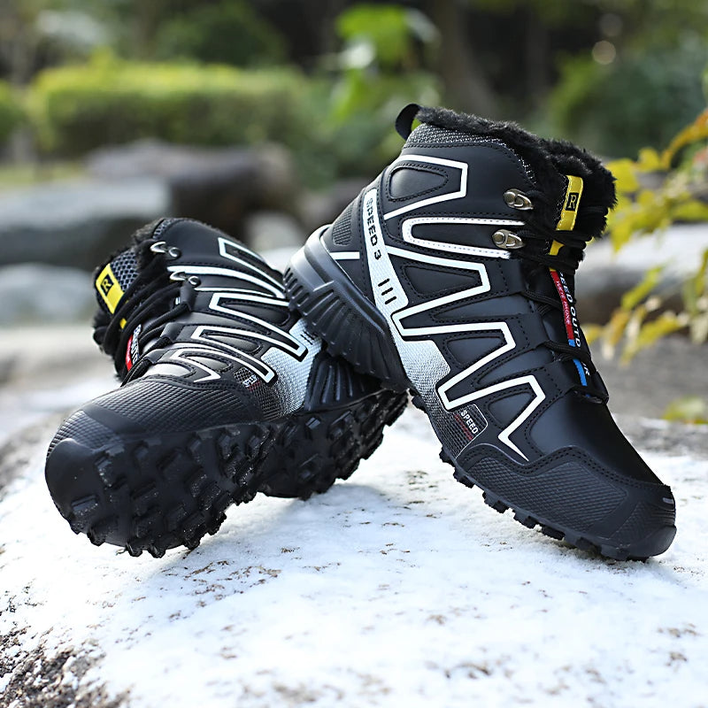 Hiking Boots Waterproof Non Slip Outdoor Shoes