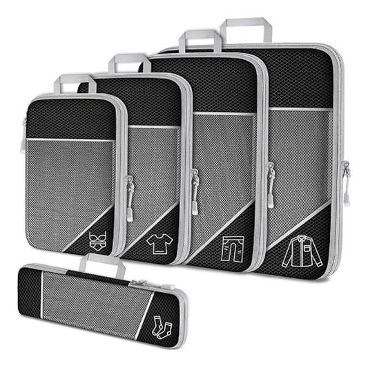 5-Piece Compression Packing Cubes