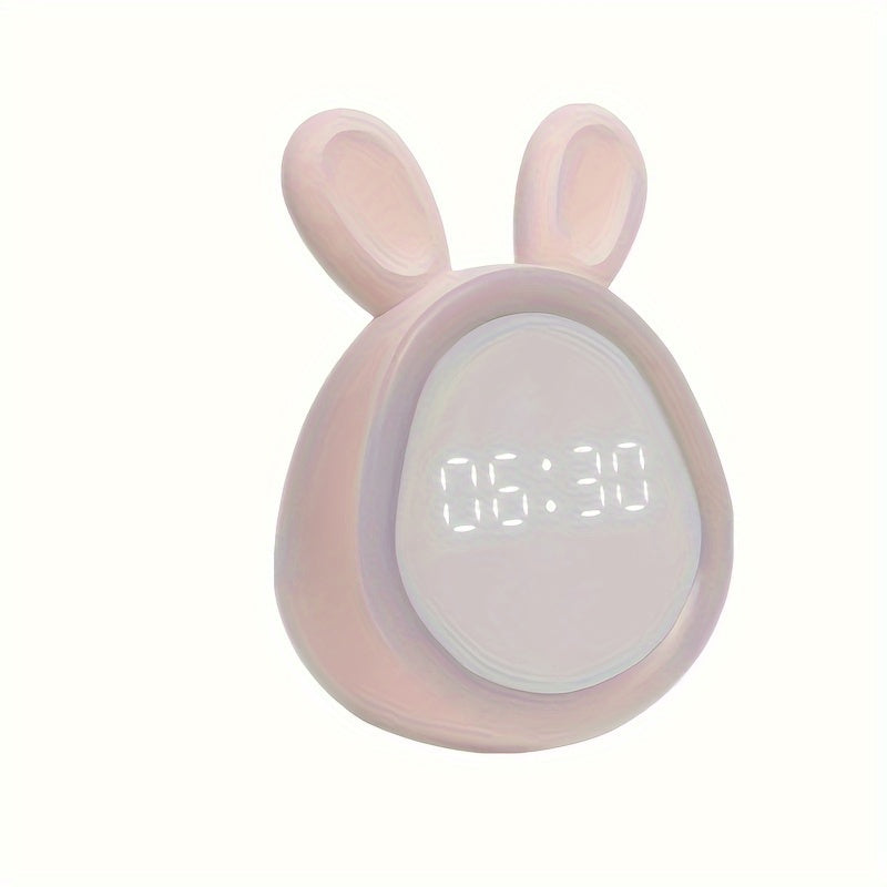 Night Light Alarm Clock for Kids Bedroom