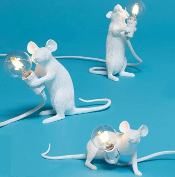 Table Lamp with Quirky Animal Sculpture Design