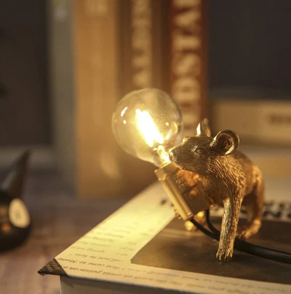 Table Lamp with Quirky Animal Sculpture Design