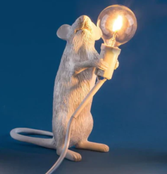 Table Lamp with Quirky Animal Sculpture Design