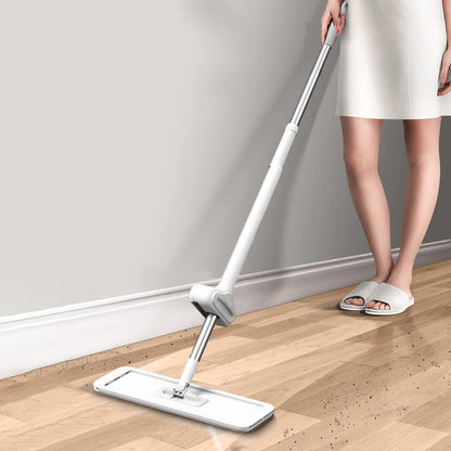 Floor Mop with 360° Swivel Self-Cleaning Head