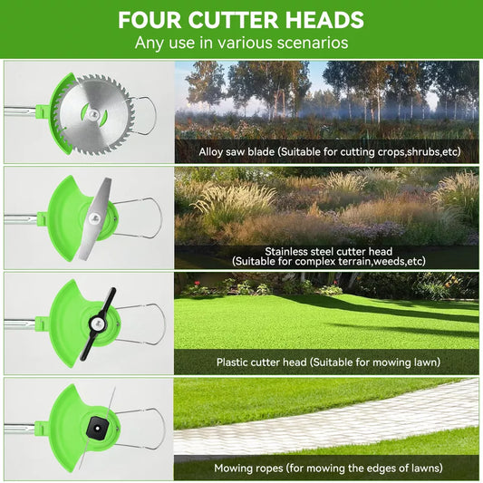 Grass Trimmer Cordless Adjustable Garden Tool Kit