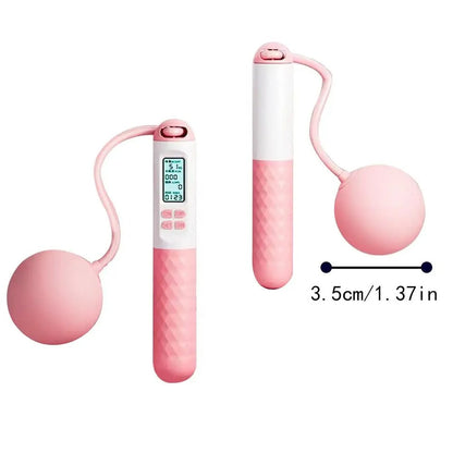 Skipping rope cordless digital home workout tool