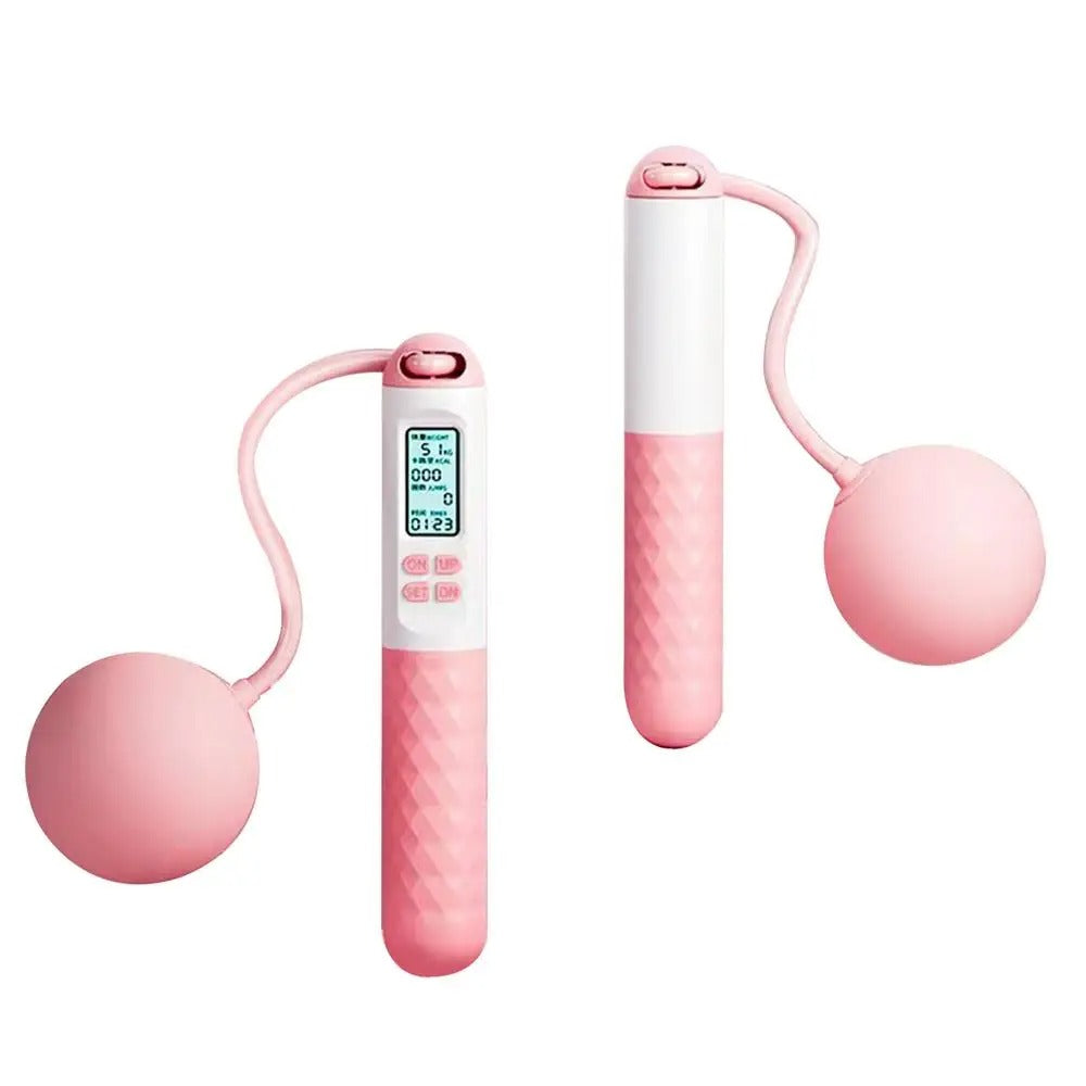 Skipping rope cordless digital home workout tool