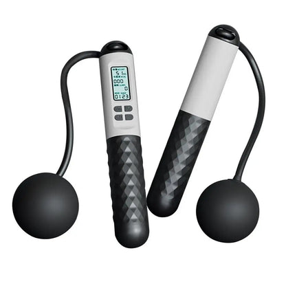 Skipping rope cordless digital home workout tool